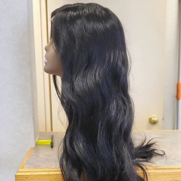 Lovely Licorice Synthetic Lace Front Wig - Picture 3 of 7